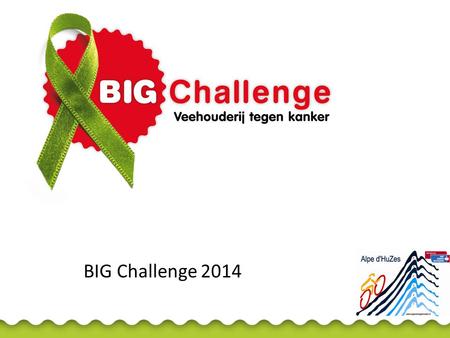 BIG Challenge 2014.
