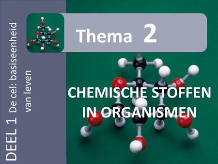 CHEMISCHE STOFFEN IN ORGANISMEN