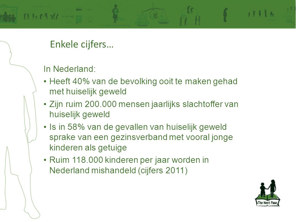 Enkele cijfers… In Nederland:
