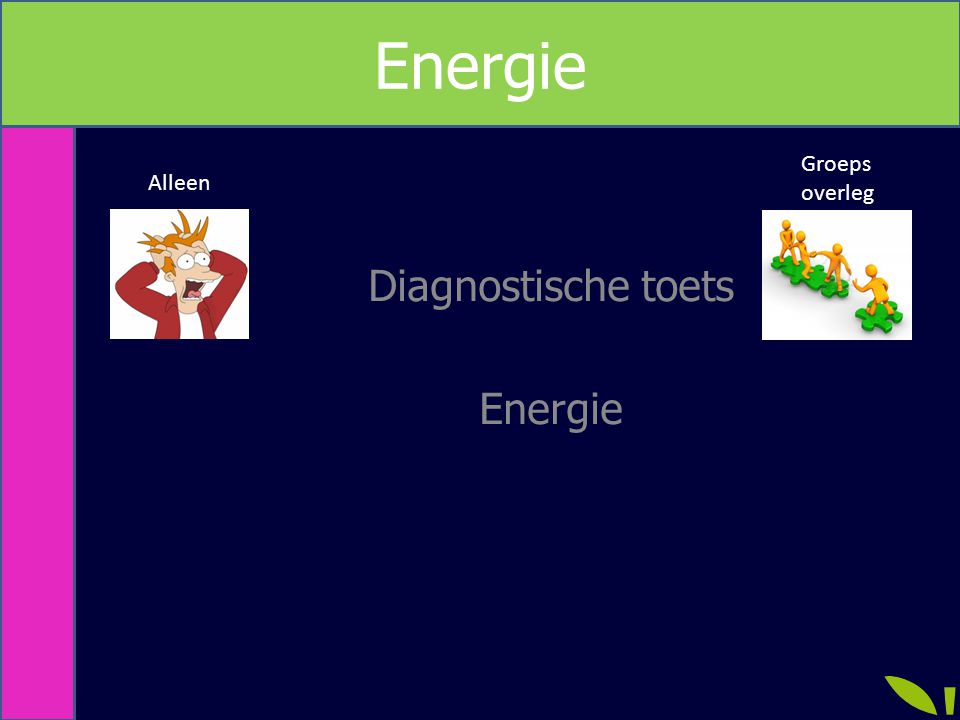 Diagnostische toets Energie