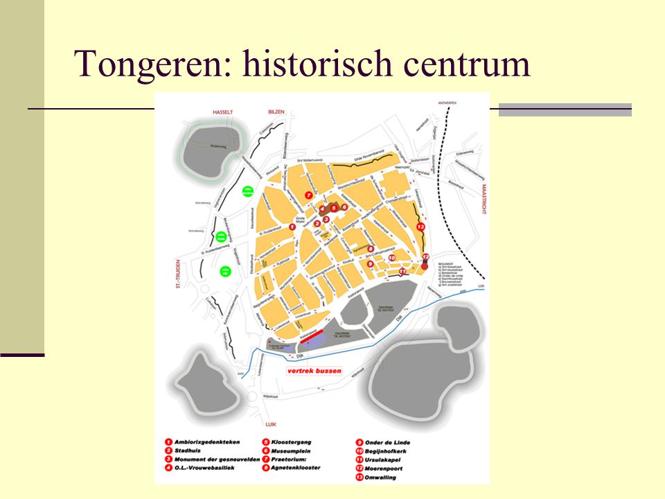 Tongeren: historisch centrum