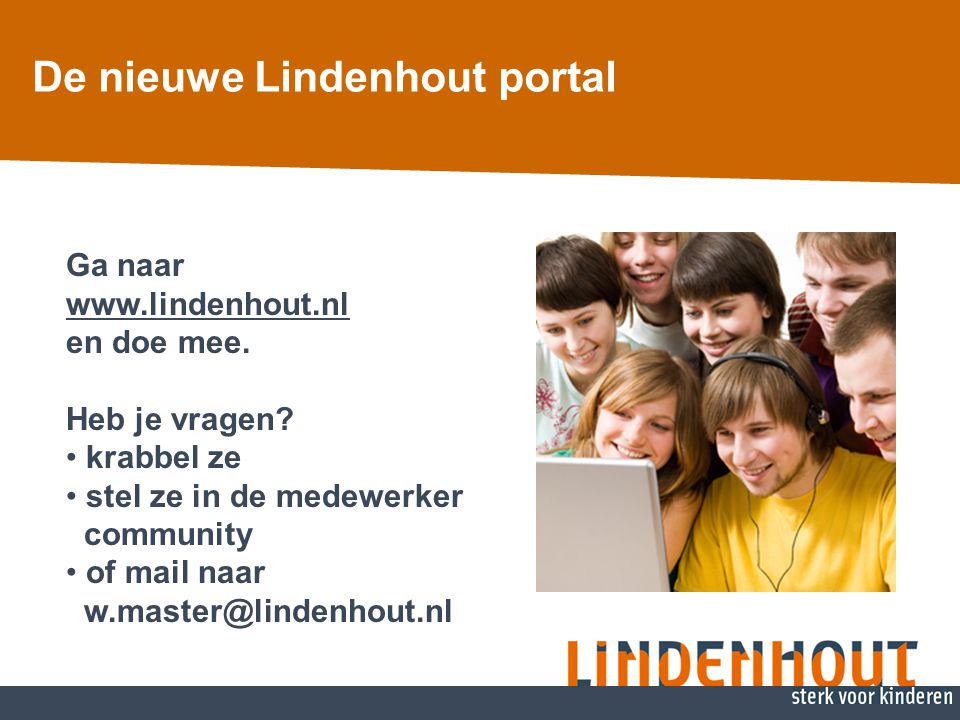 De nieuwe Lindenhout portal