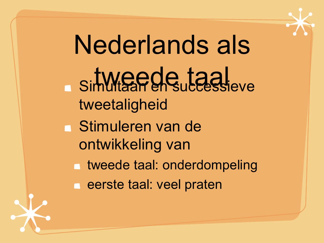 Nederlands als tweede taal
