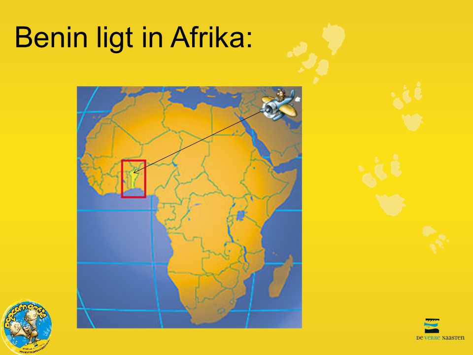 Benin ligt in Afrika: