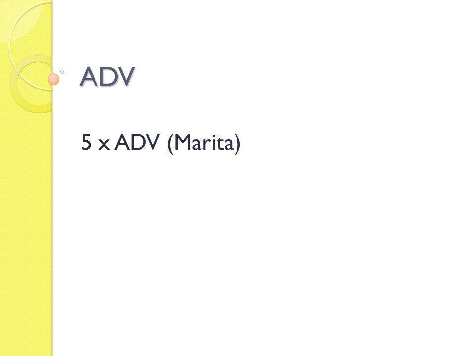 ADV 5 x ADV (Marita)