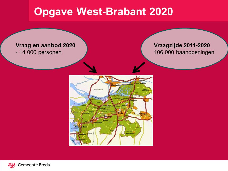 Opgave West-Brabant 2020 Vraag en aanbod personen