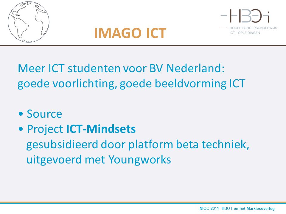 IMAGO ICT Meer ICT studenten voor BV Nederland: