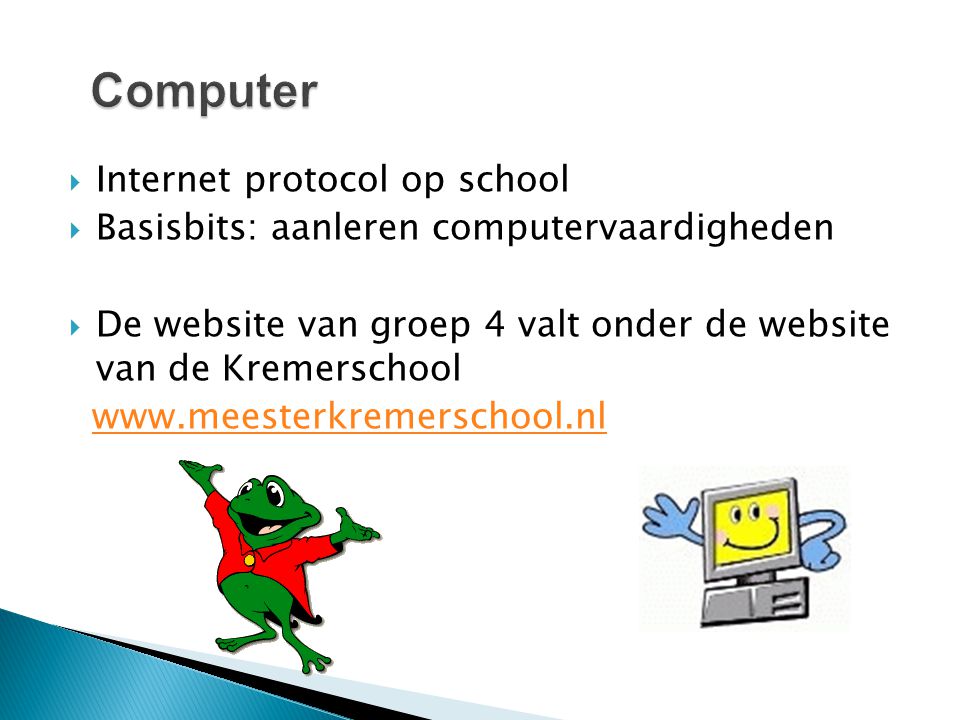 Computer Internet protocol op school