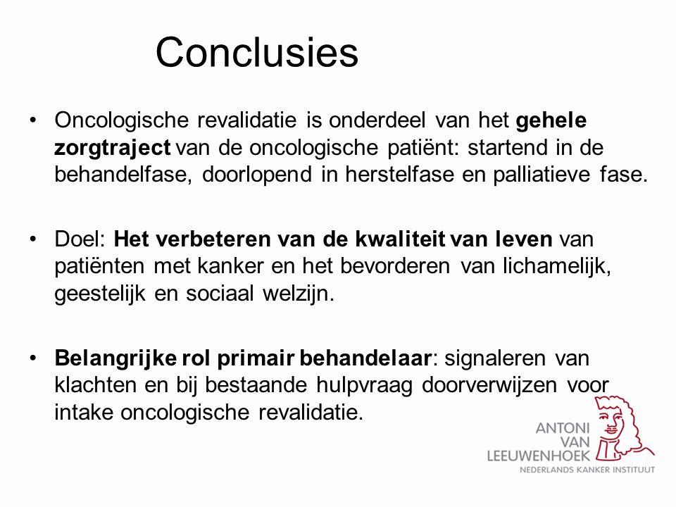 Conclusies