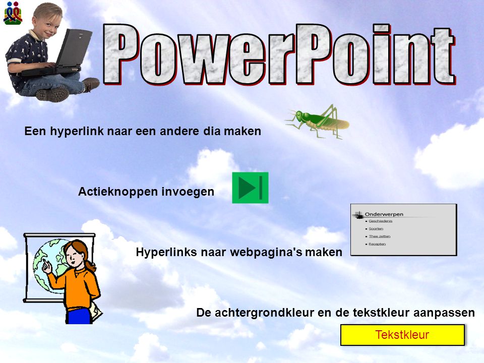 PowerPoint Een hyperlink naar een andere dia maken