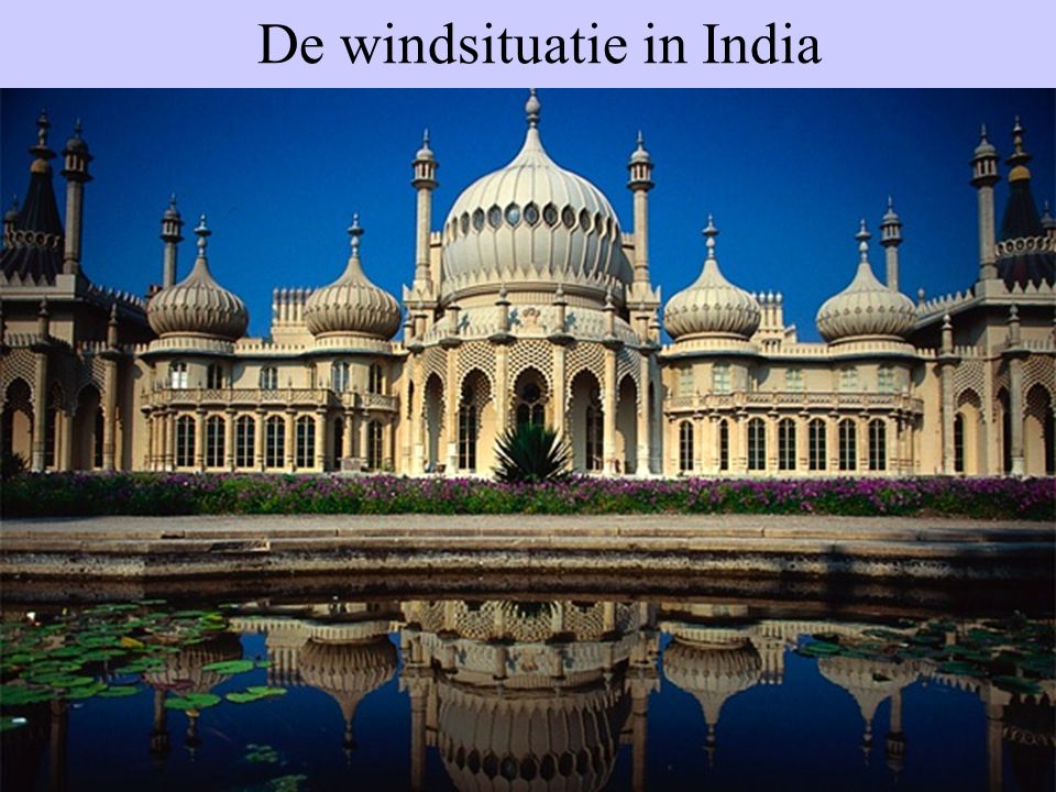 De windsituatie in India