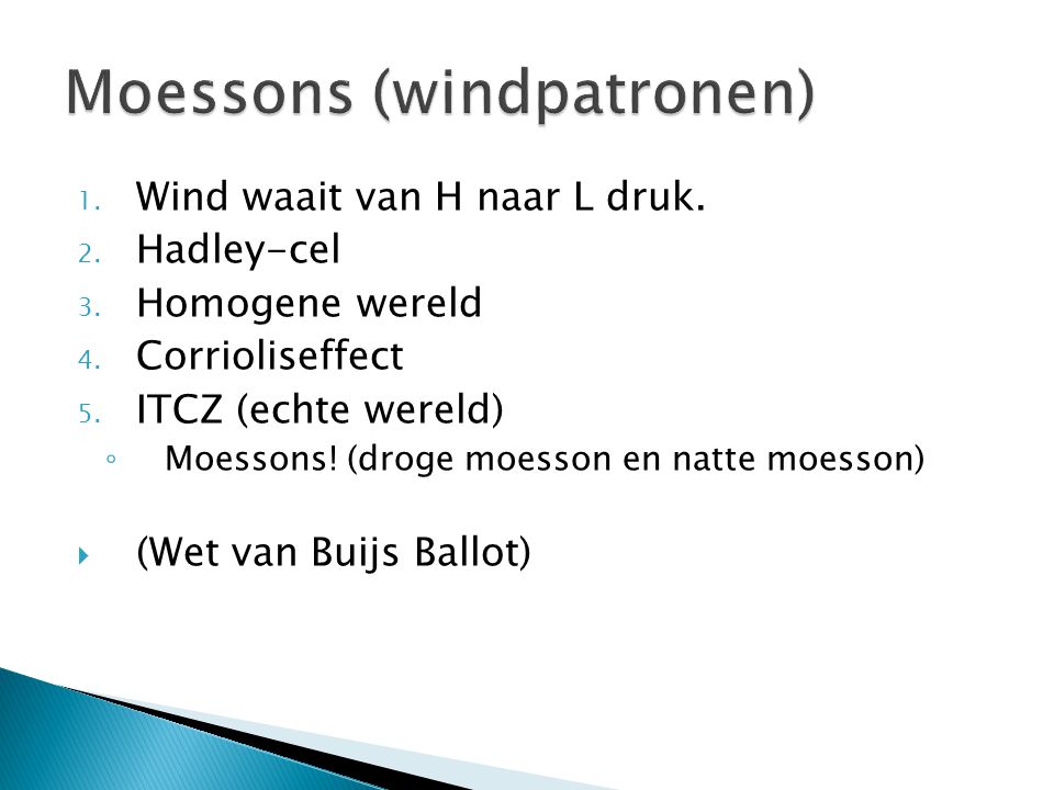 Moessons (windpatronen)