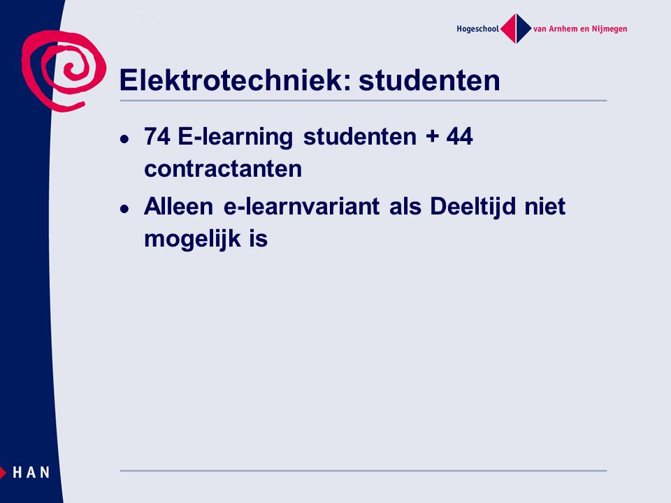 Elektrotechniek: studenten