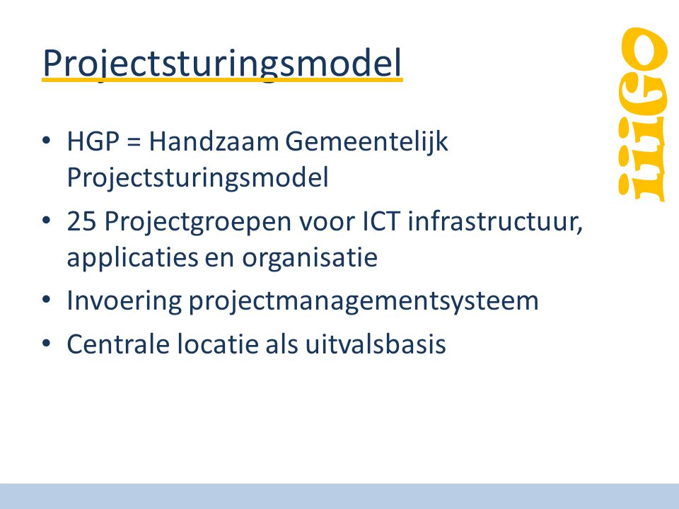 Projectsturingsmodel
