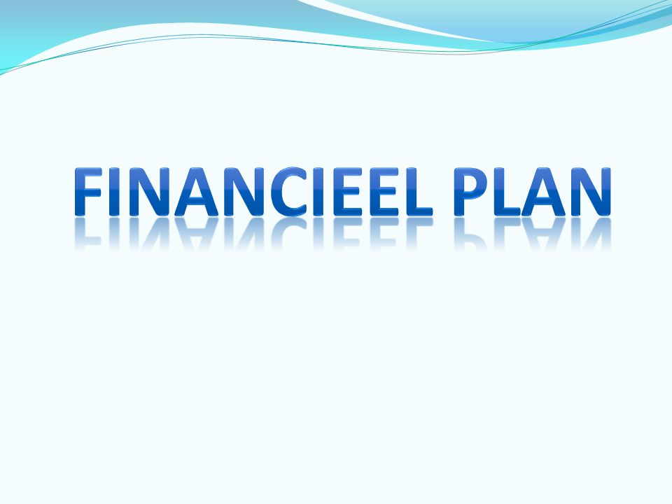 Financieel Plan