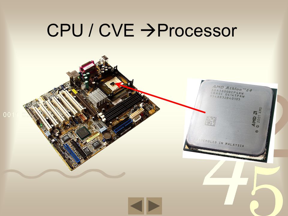CPU / CVE Processor