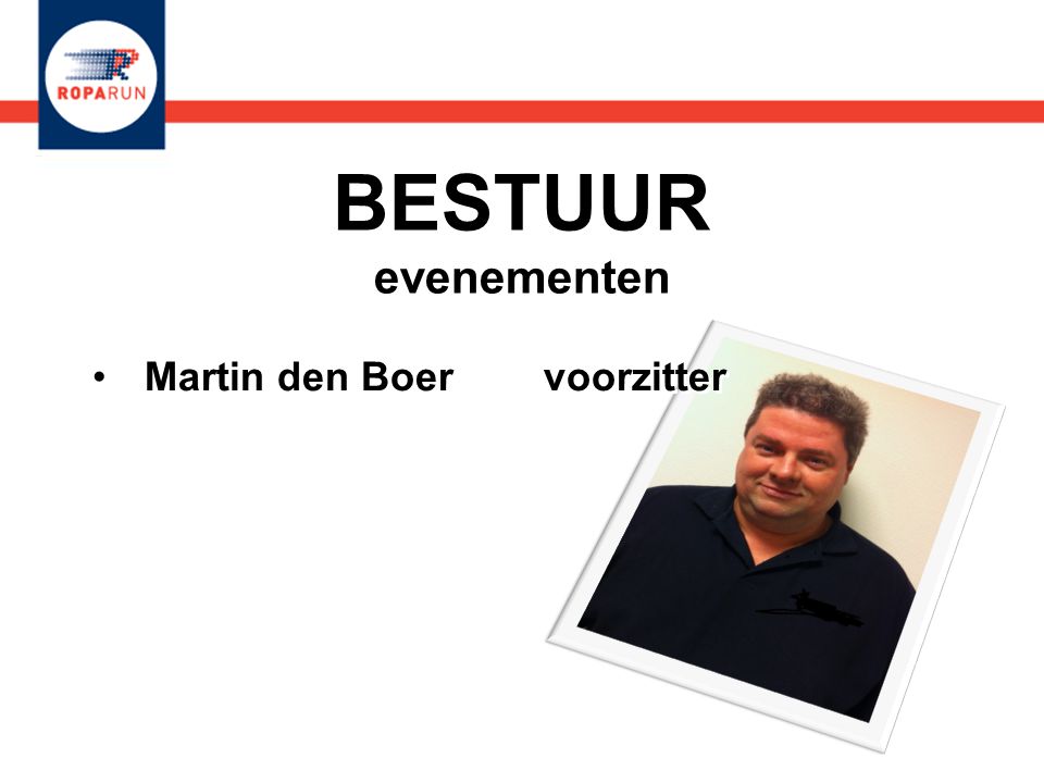 Martin den Boer voorzitter