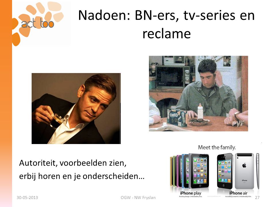 Nadoen: BN-ers, tv-series en reclame