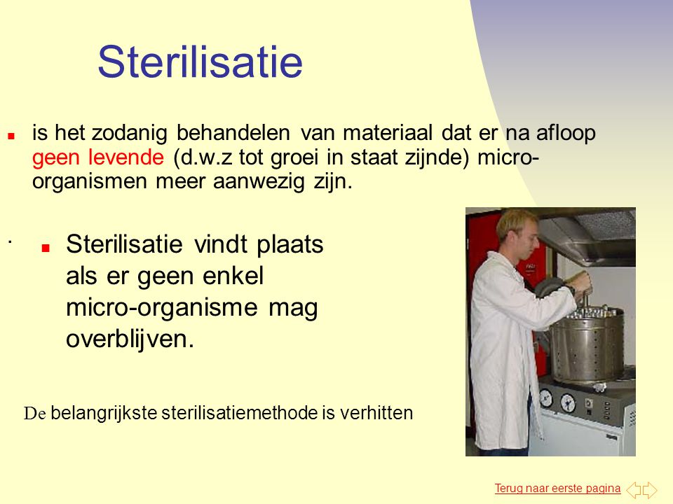 Sterilisatie