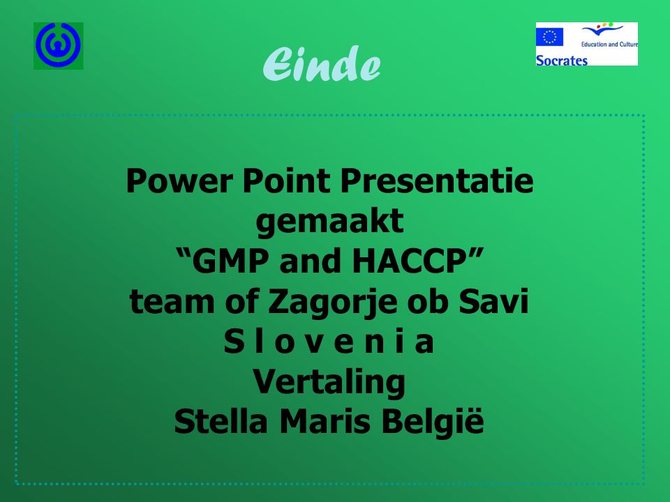 Power Point Presentatie