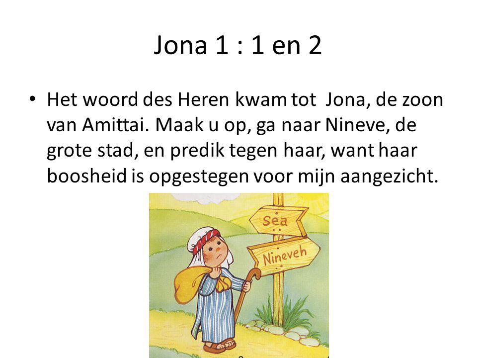 Jona 1 : 1 en 2