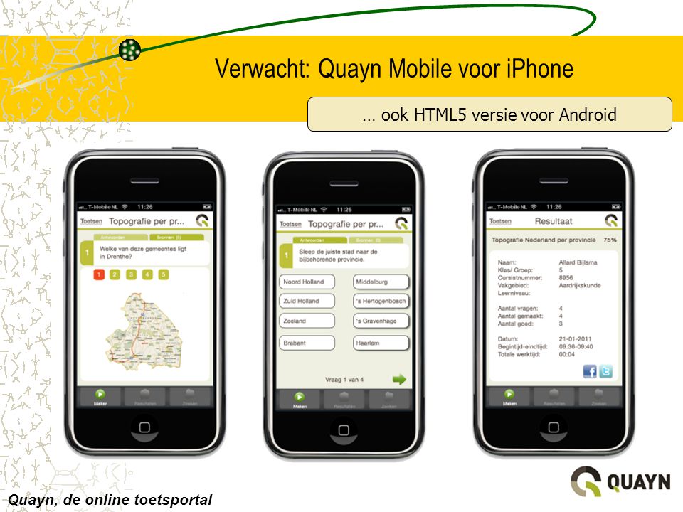 Verwacht: Quayn Mobile voor iPhone