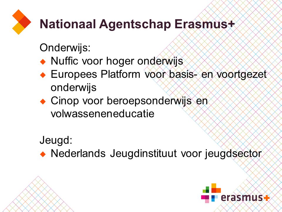 Nationaal Agentschap Erasmus+