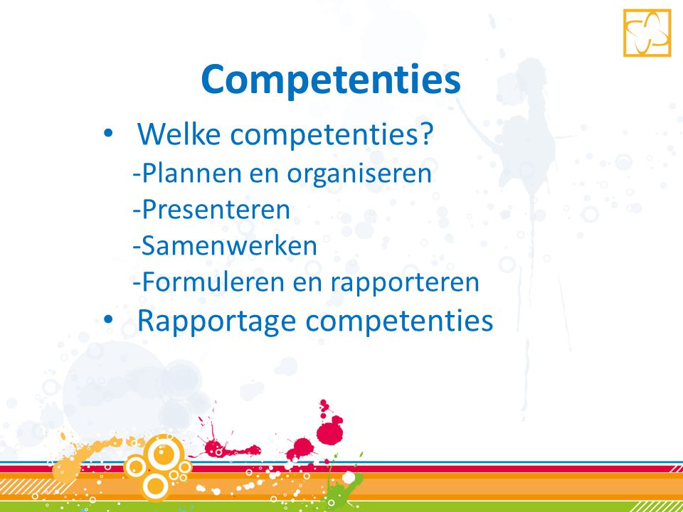 Rapportage competenties