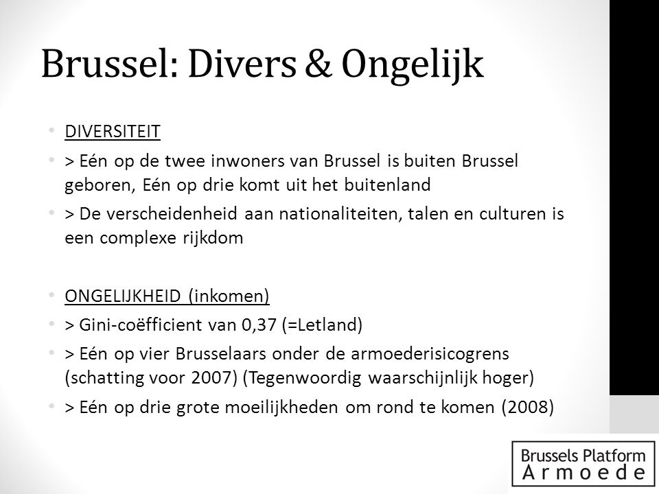 Brussel: Divers & Ongelijk