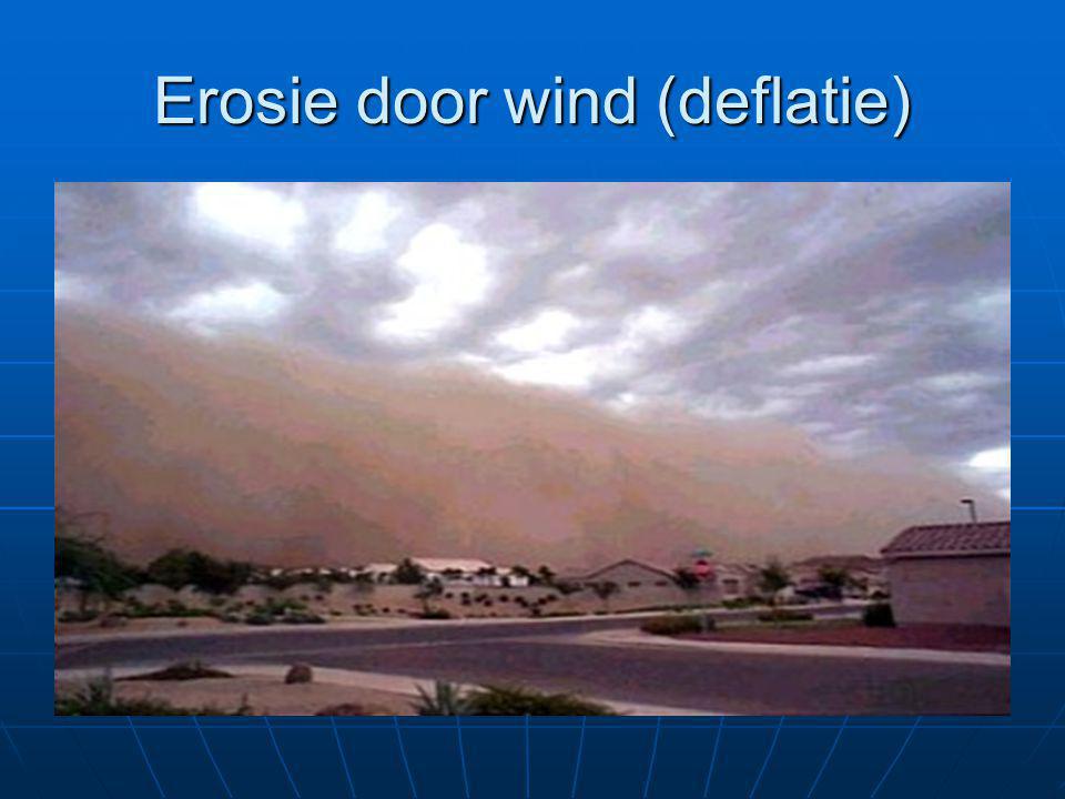 Erosie door wind (deflatie)