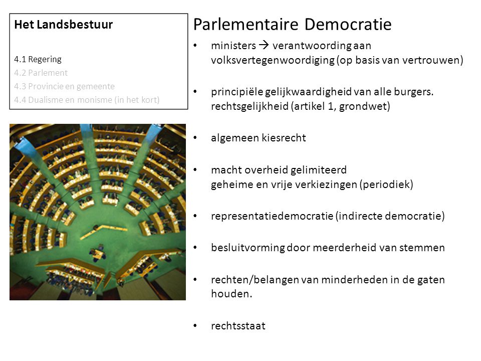 Parlementaire Democratie