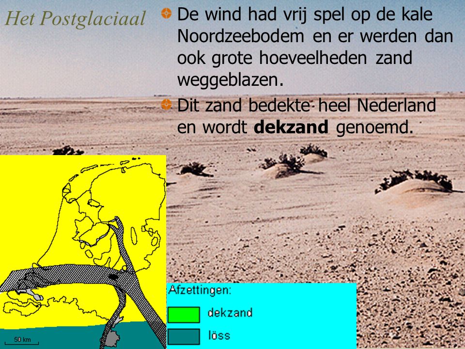 Hand-outs bij de powerpoint voorstelling over het Nederlands Landschap