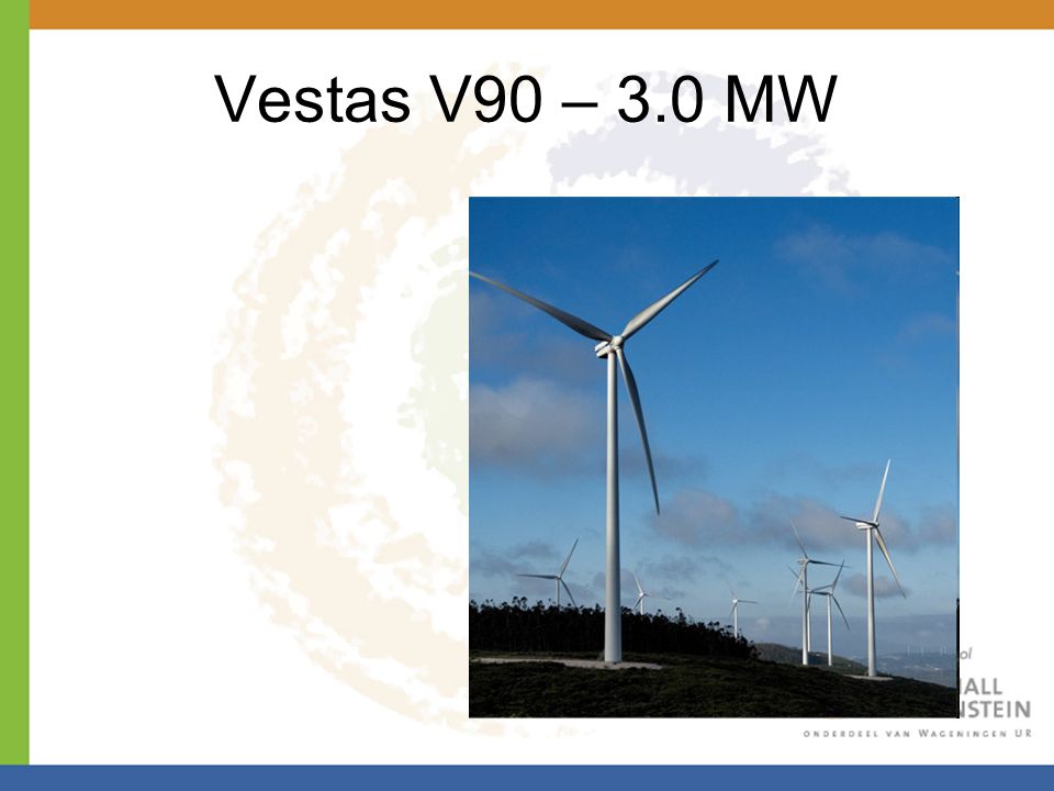 Vestas V90 – 3.0 MW