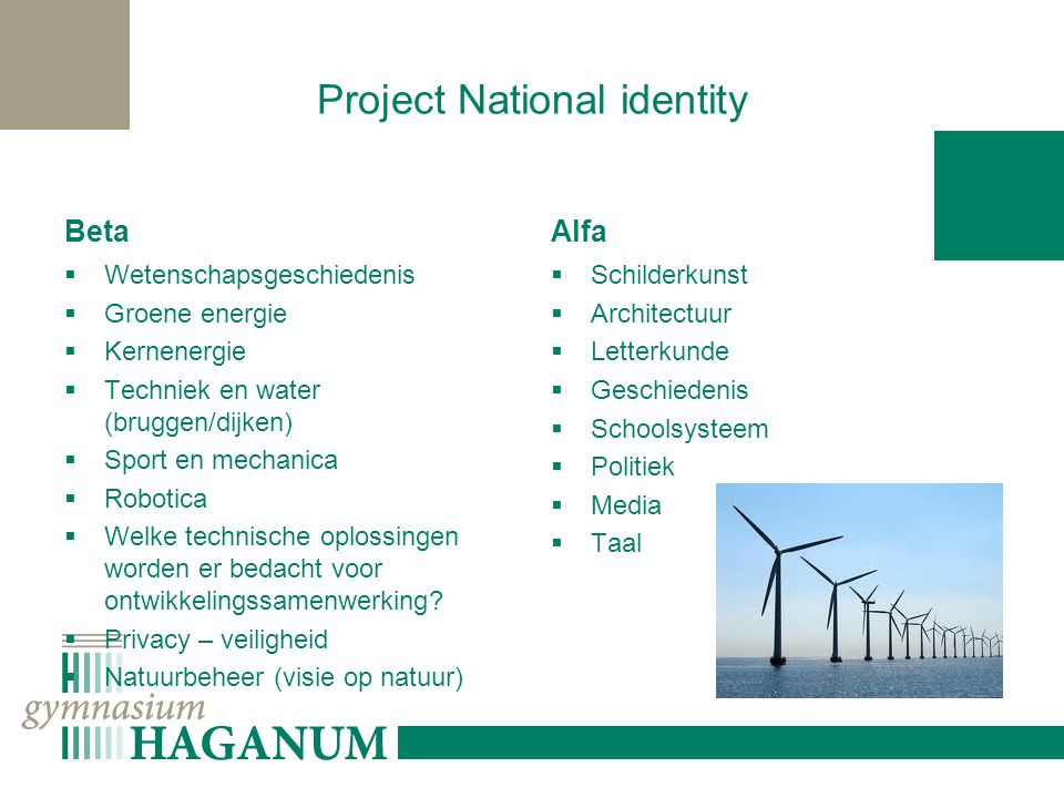 Project National identity