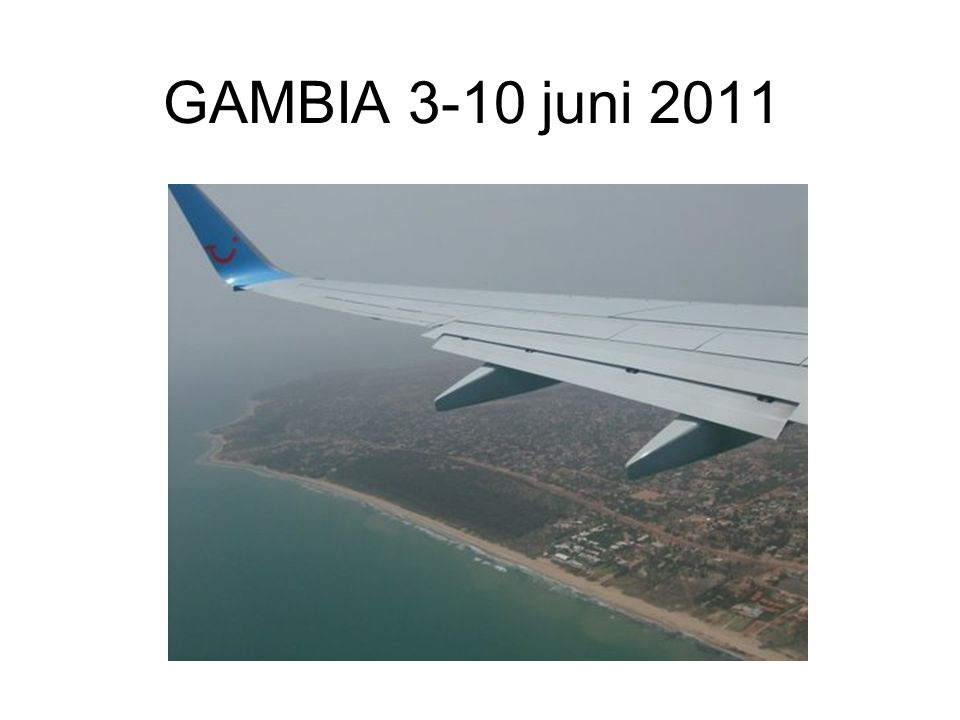 GAMBIA 3-10 juni 2011