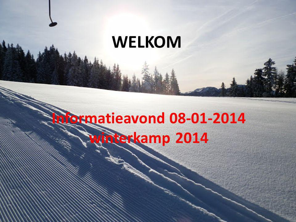 Informatieavond winterkamp 2014