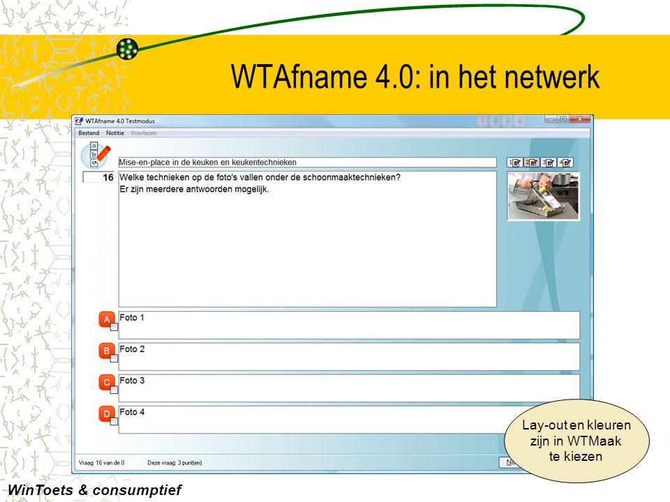 WTAfname 4.0: in het netwerk