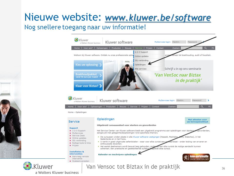 Nieuwe website: www. kluwer
