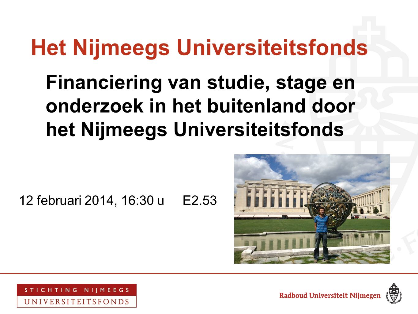 Het Nijmeegs Universiteitsfonds