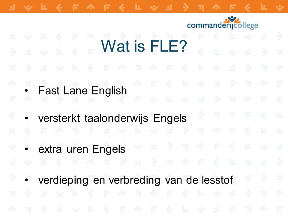 Wat is FLE Fast Lane English versterkt taalonderwijs Engels