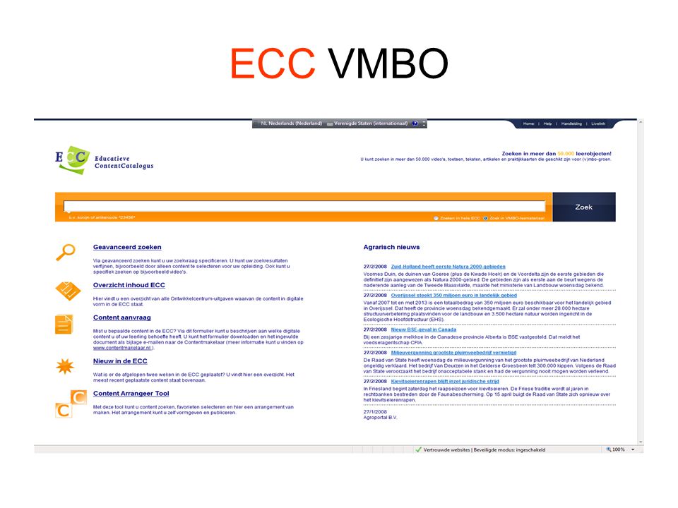 ECC VMBO