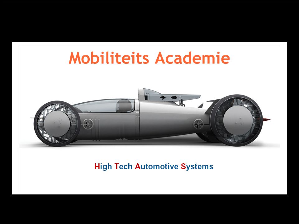 Mobiliteits Academie Formule V Htas Project Formule V
