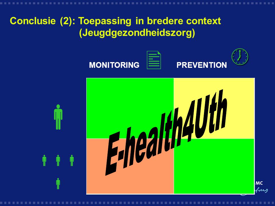     E-health4Uth Conclusie (2): Toepassing in bredere context