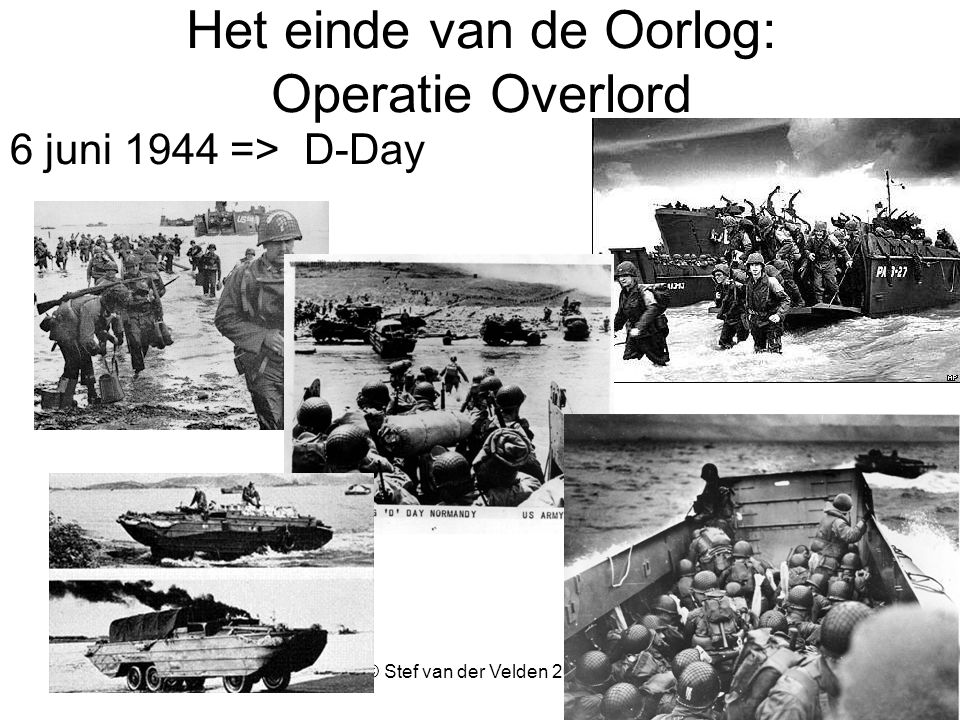 Het einde van de Oorlog: Operatie Overlord
