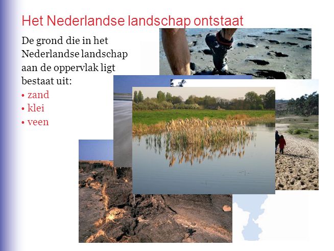 Het Nederlandse landschap ontstaat