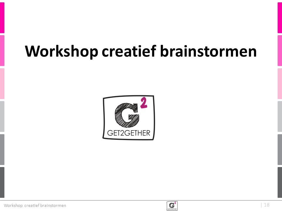 Workshop creatief brainstormen