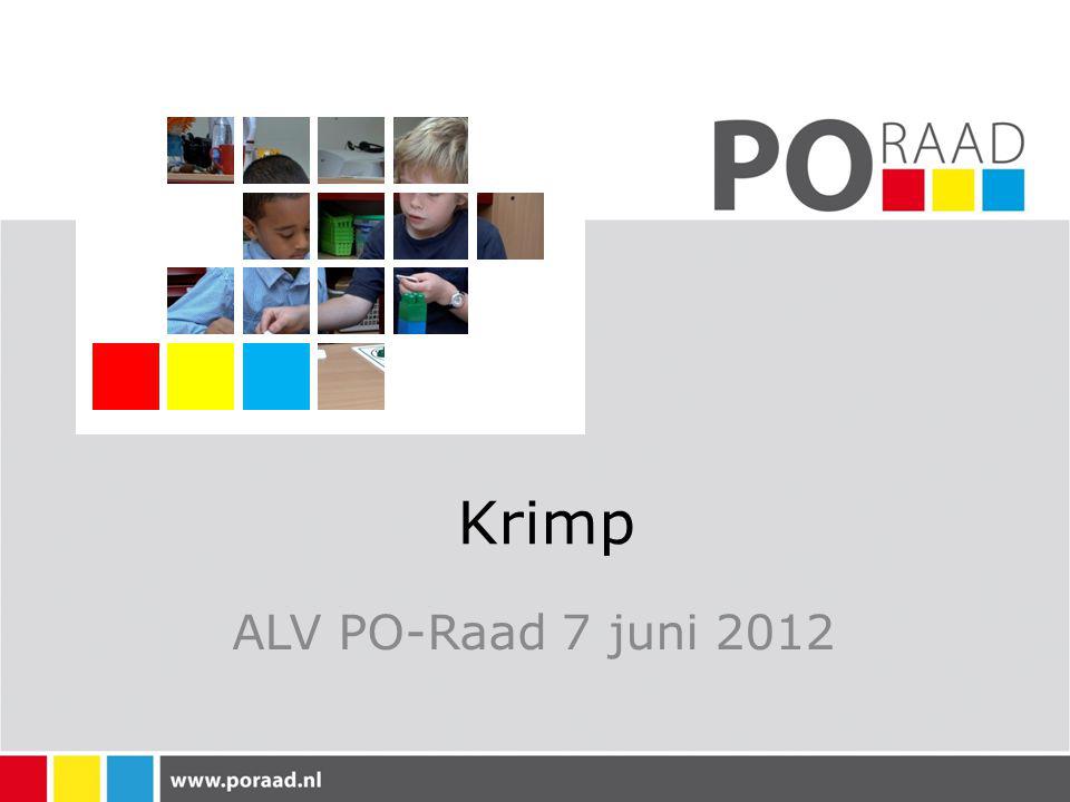 Krimp ALV PO-Raad 7 juni 2012