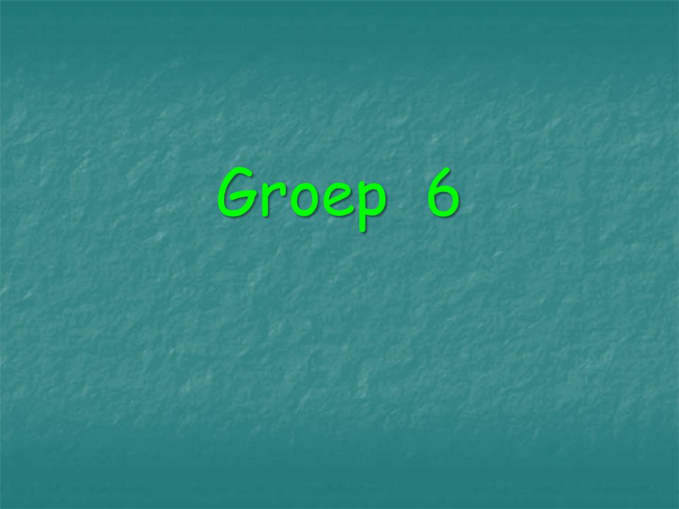Groep 6