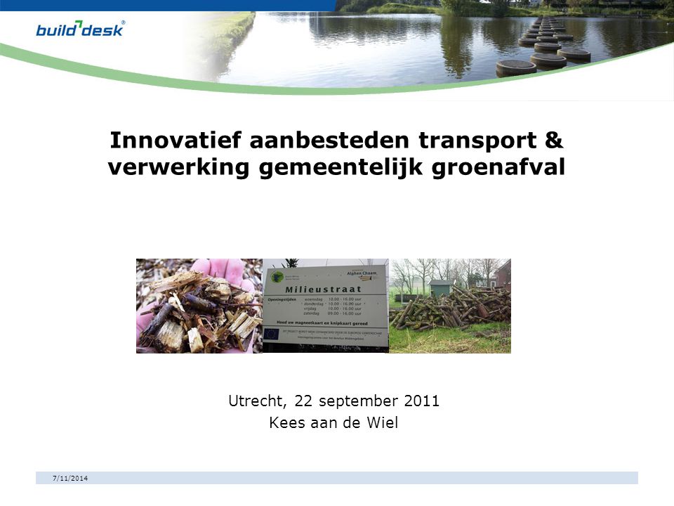 Innovatief aanbesteden transport & verwerking gemeentelijk groenafval