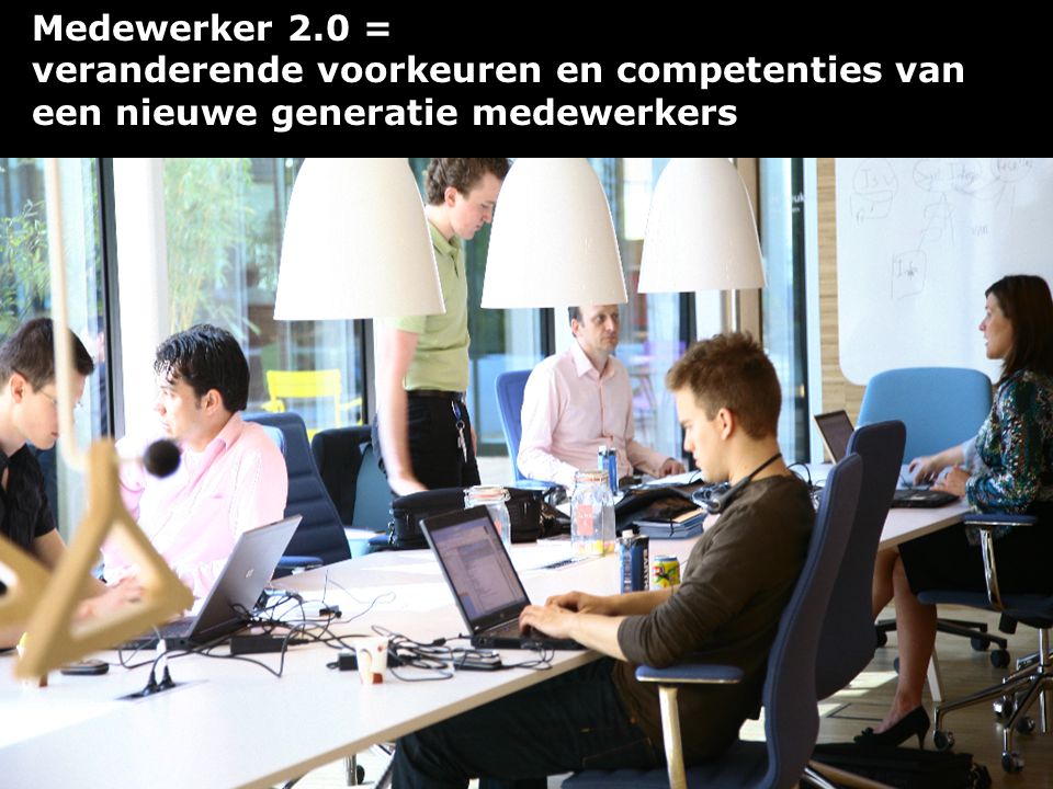 Medewerker 2.0 = veranderende voorkeuren en competenties van een nieuwe generatie medewerkers